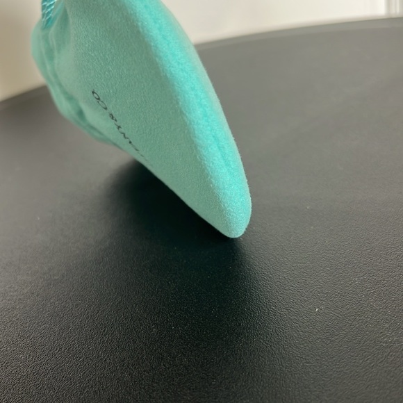 Tiffany & Co. Small Pouch Blue Dust Bag Satchel Jewelry Protector 3”x3” NWOT - Picture 6 of 6